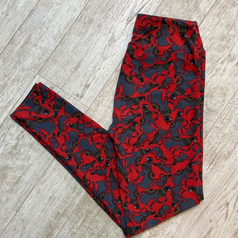 LulaRoe Pharaoh Cat Leggings